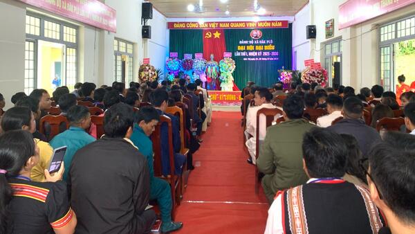 ĐẠI HỘI ĐẠI BIỂU ĐẢNG BỘ XÃ ĐĂK PLÔ LẦN THỨ I, NHIỆM KỲ 2025-2030